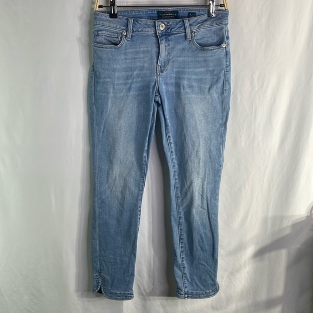 Lucky brand, Lolita skinny jeans, tulip hem